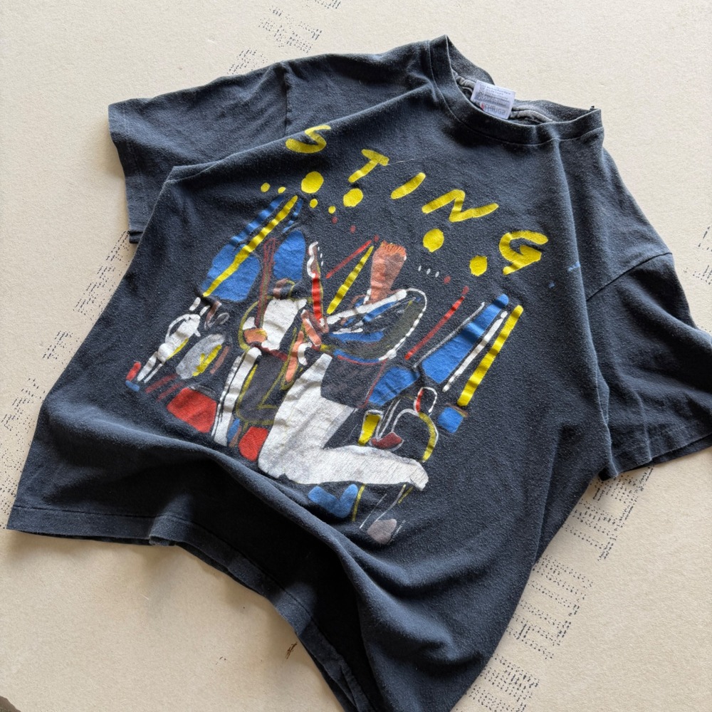 Vintage 1988 Sting Band T-shirt